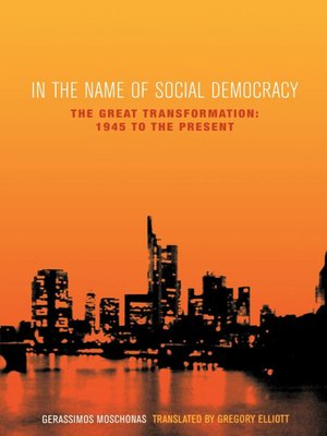 cover image of In the Name of Social Democracy